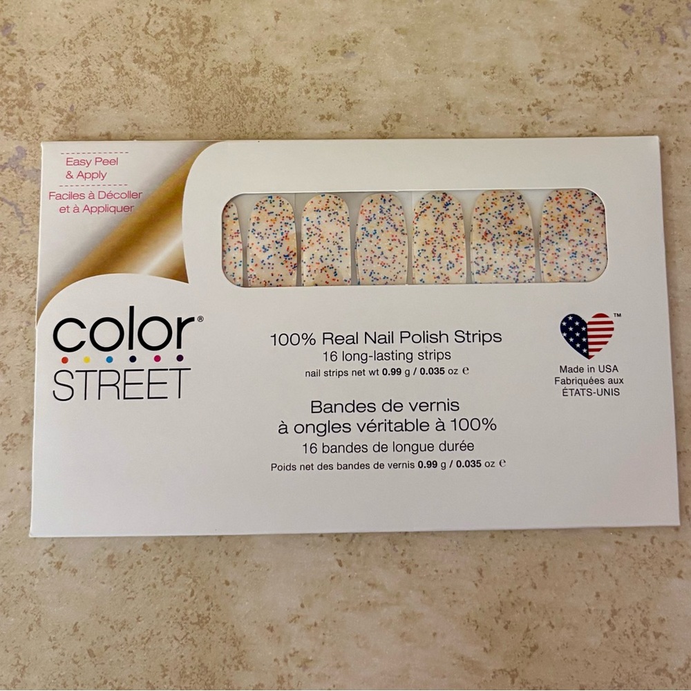 4/$30 Color Street Nail Polish Strips - Sugar High